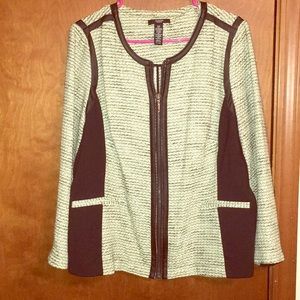 Tweed patterned Alfani blazer, sz 16W